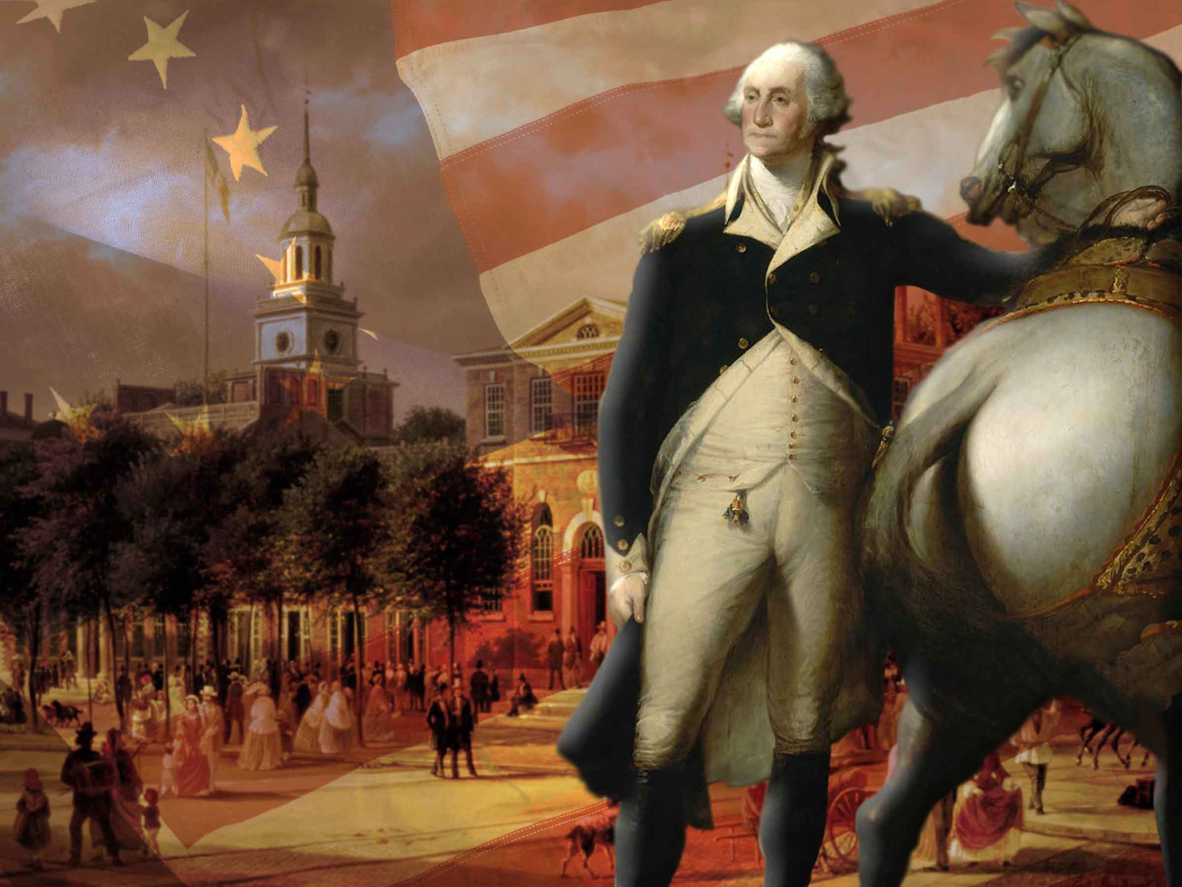 George Washington in Philadelphia in 1787